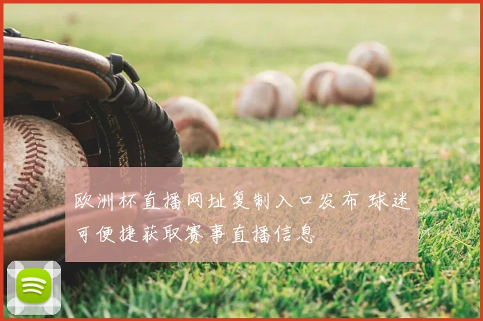 欧洲杯直播网址复制入口发布 球迷可便捷获取赛事直播信息